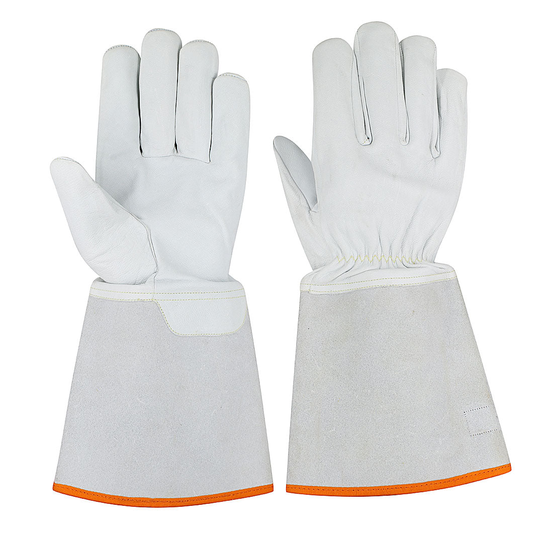 Cotton Piping & Split Cuff Welding gloves