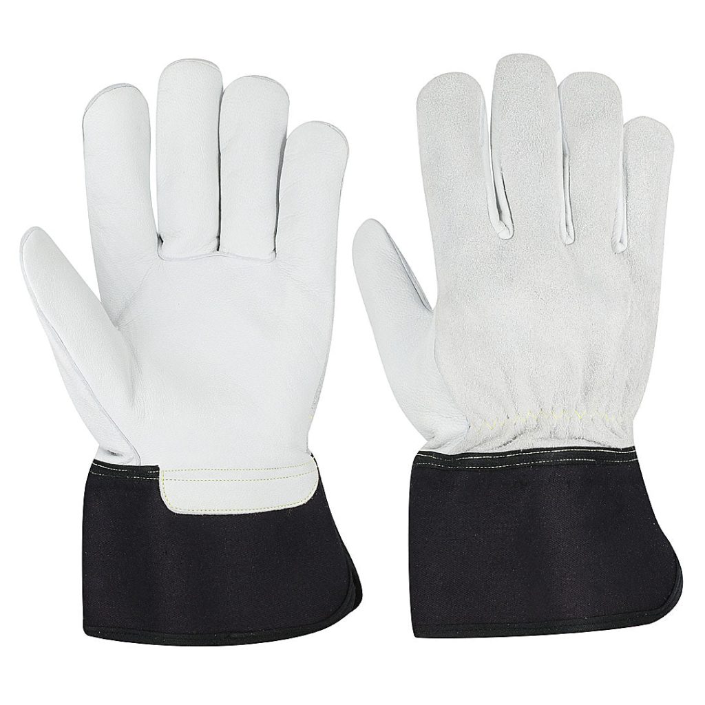 CE Approved Split Leather Canadian Gloves
