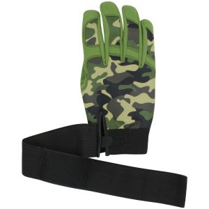 PVC Grip Camo Gloves
