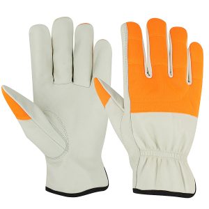Polyester Fabric Fingers & Knuckle Driving Gloves