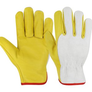 Cowhide Split Leather Driving Gloves