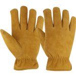 Sheepskin Suede Driving Gloves