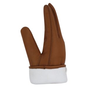 Brown Leather Driver Gloves
