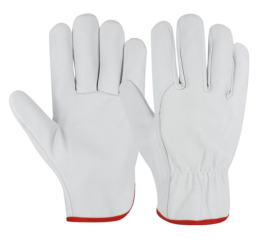 CE Mark Leather Driver Gloves