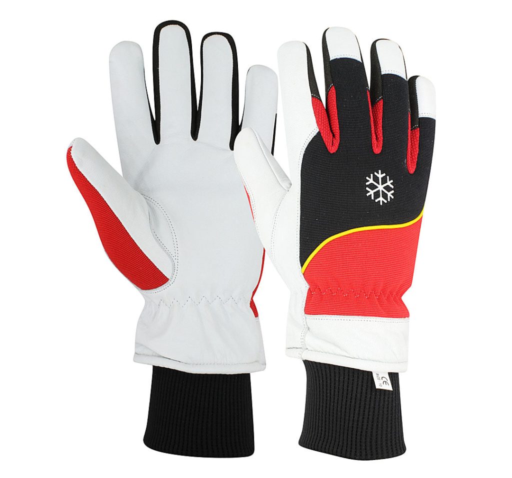 Leather Mechanic Winter Gloves