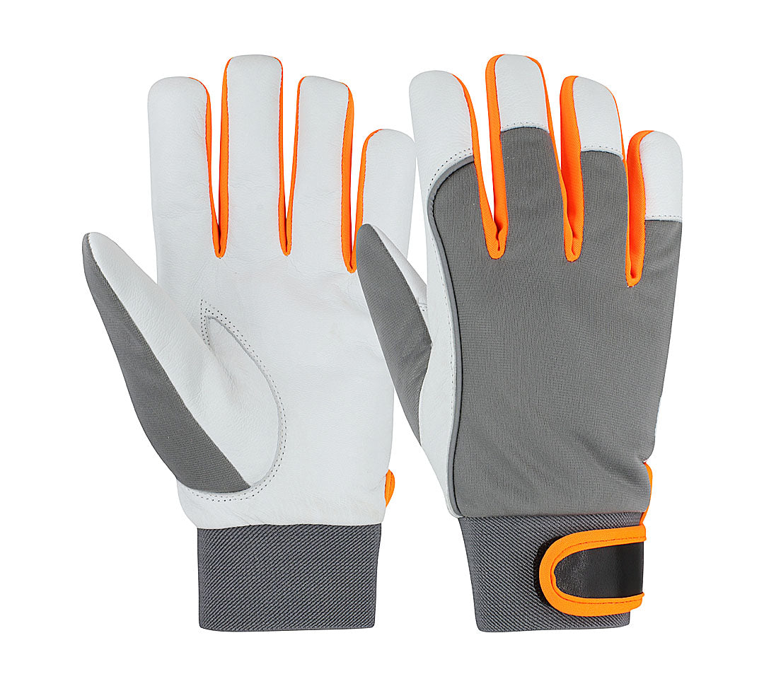 Polyester Fabric Car Mechanics Gloves