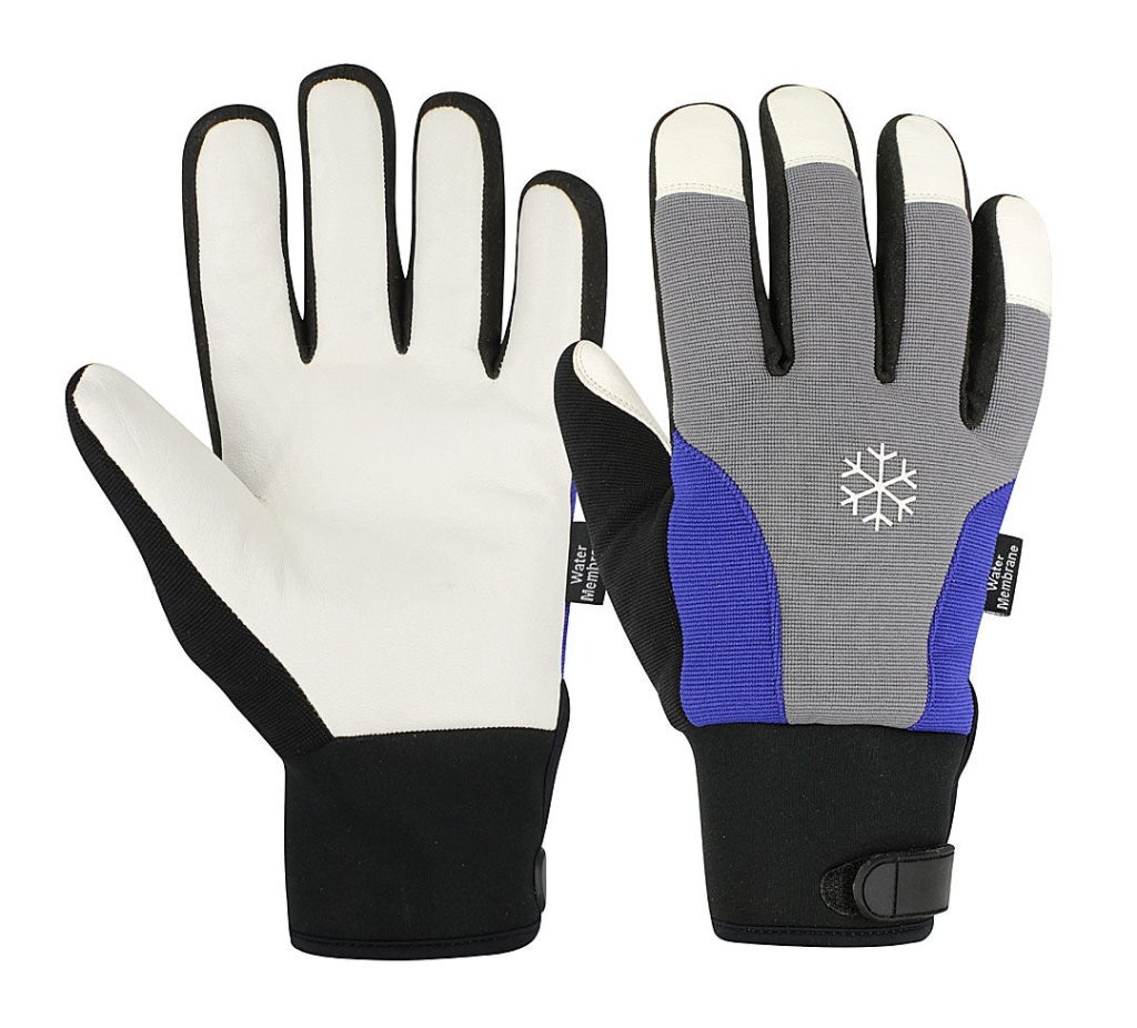 CE Mark Auto Mechanic Leather Gloves