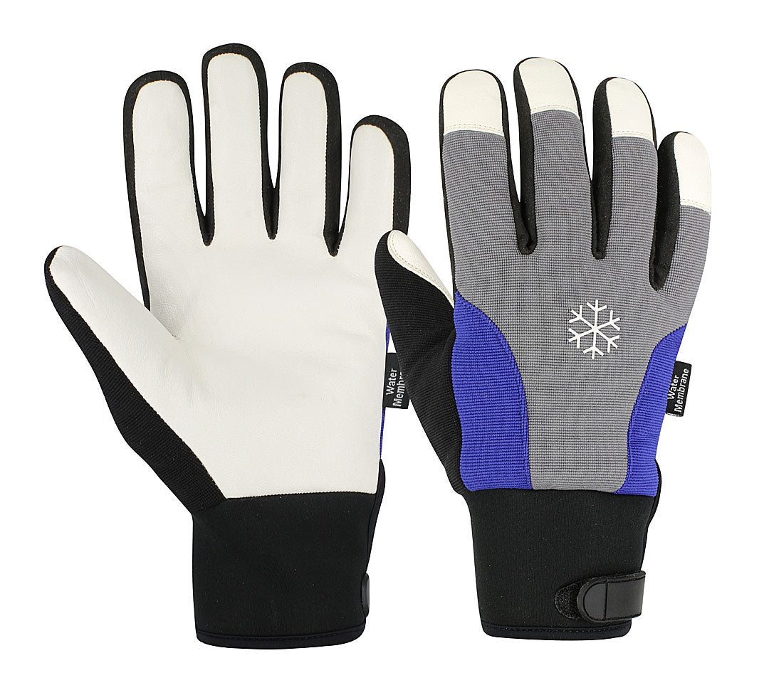 CE Mark Auto Mechanic Leather Gloves