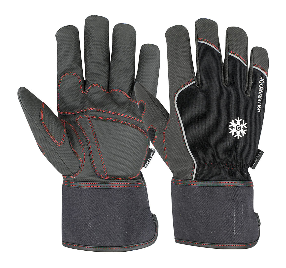 Water Membrane PU Leather Gloves